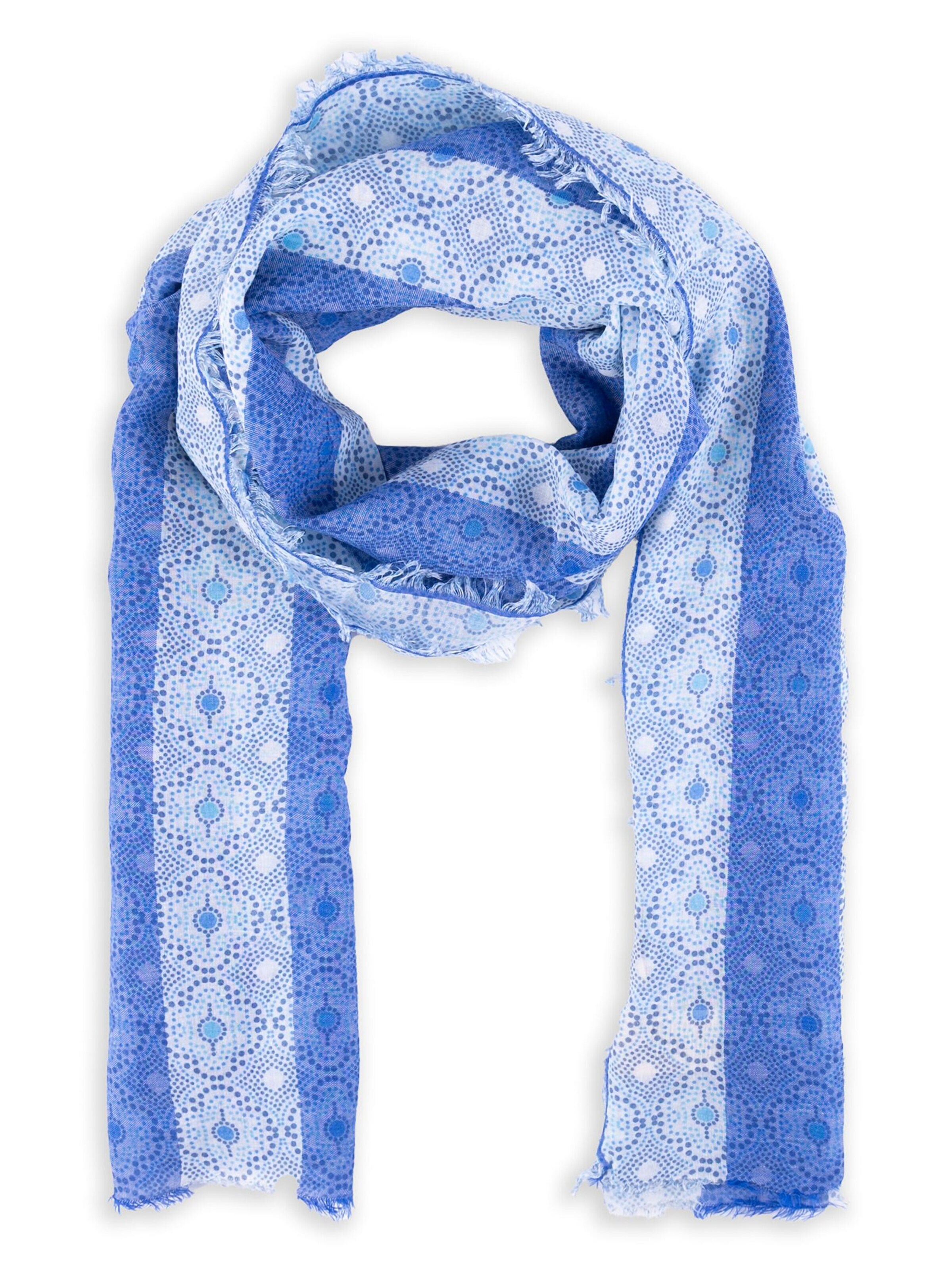 Passigatti Wrap 'Herren-Schal Passigatti' in Blue: front