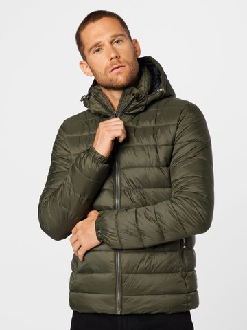 Superdry Between-season jacket 'Fuji' in Green: front