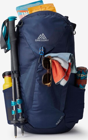 GREGORY Sports Backpack 'Zulu' in Blue