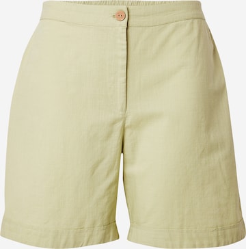 Pantalon ONLY Carmakoma en vert : devant