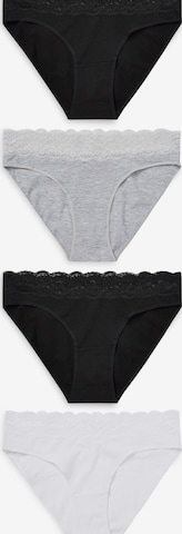 Slip Next en noir : devant