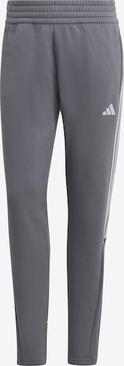 ADIDAS PERFORMANCE Workout Pants 'Tiro 23 League' in Grey / White, Item view