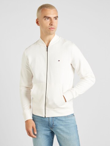 TOMMY HILFIGER Mikina – bílá: přední strana
