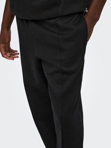 regular Pantaloni 'ONSDane' di Only & Sons in nero