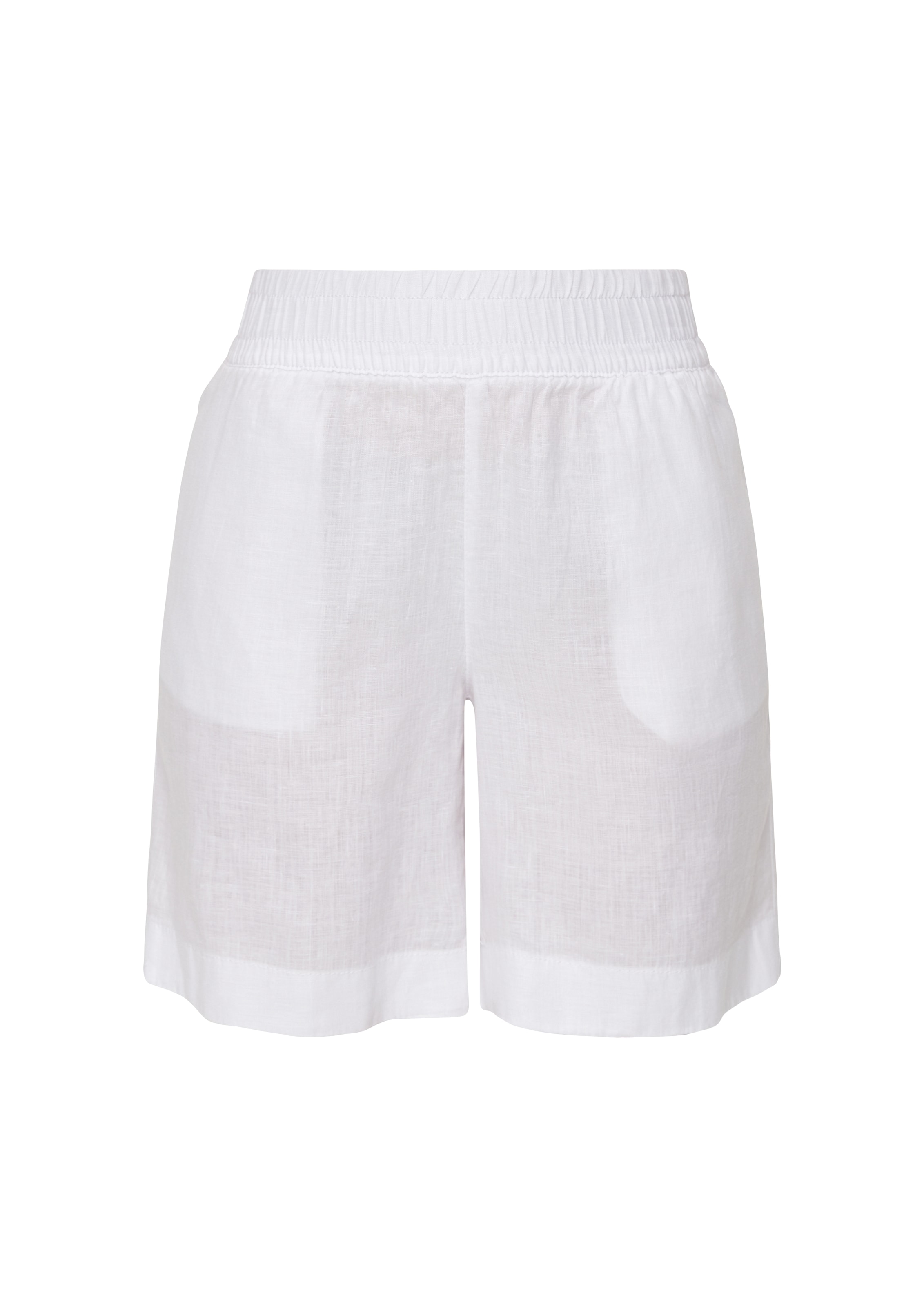s.Oliver Loose fit Trousers in White: front