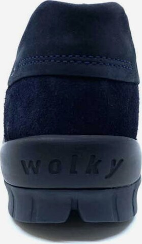 Wolky Schnürschuh in Blau