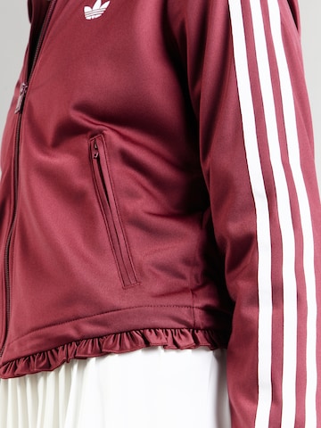 ADIDAS ORIGINALS Ζακέτα φούτερ 'FB' σε κόκκινο