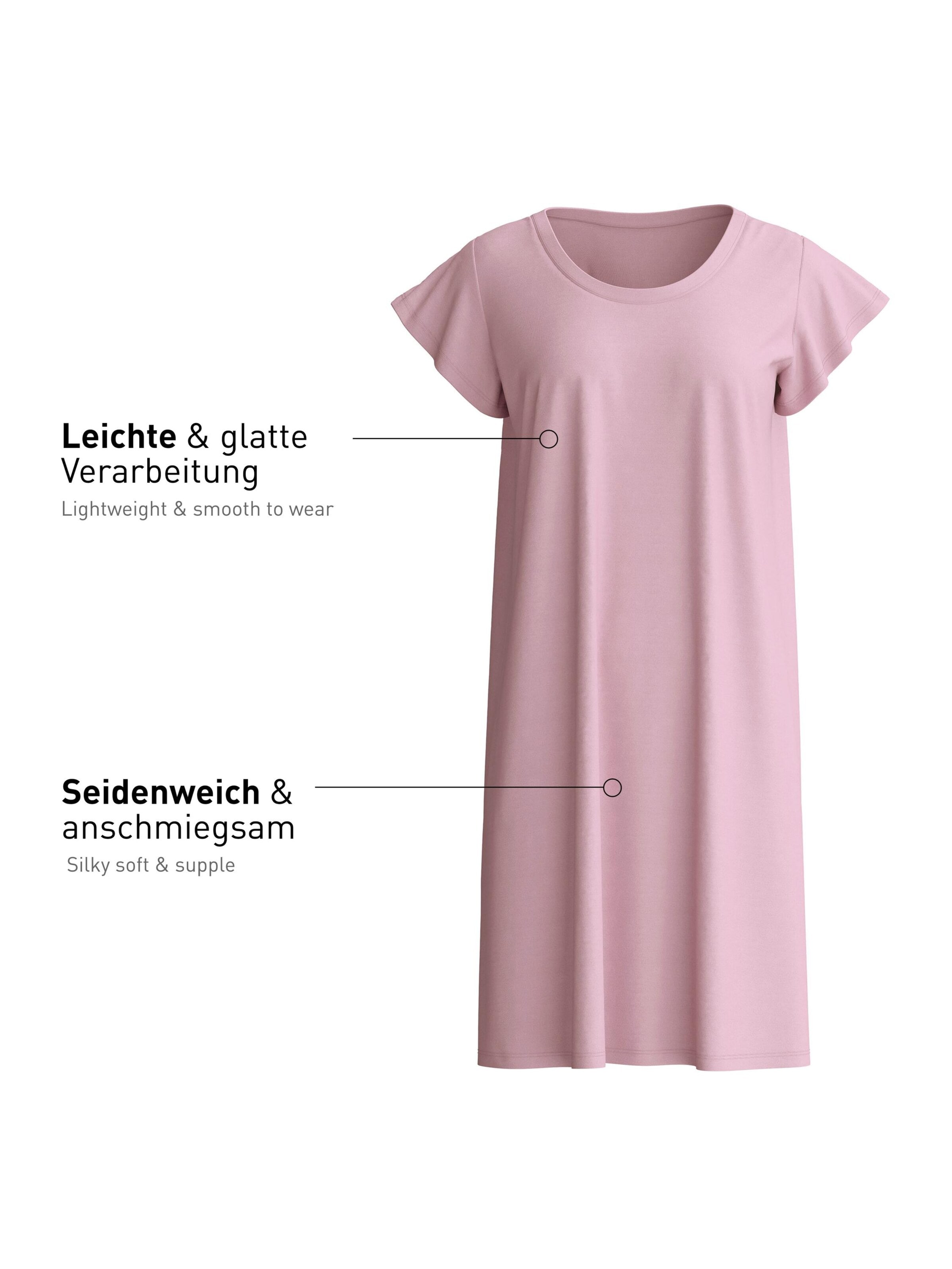Chemise de nuit 'DEEPSLEEPWEAR Balancing' CALIDA en violet