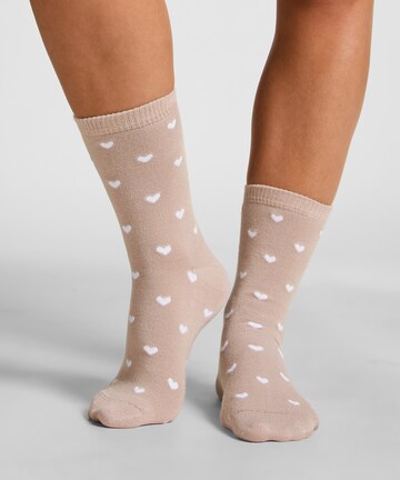 Hunkemöller Socks in Beige: front