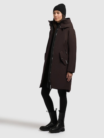 Manteau d’hiver 'Webb' khujo en violet