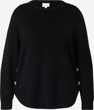 ONLY Carmakoma Свитер 'CARMargaretha' в Черный: спереди