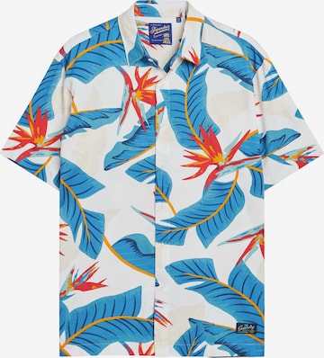 Camicia 'Hawaiian Resort' di Superdry & Co in bianco: frontale