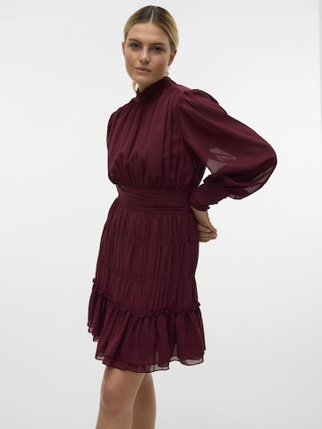 VERO MODA Jurk 'VMBirdie' in Rood
