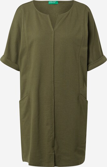 UNITED COLORS OF BENETTON Robe en vert foncé, Vue avec produit