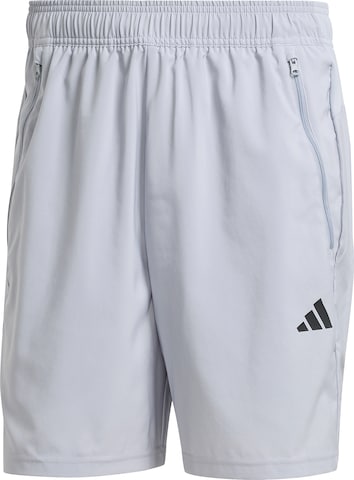 ADIDAS PERFORMANCE Sports trousers 'Train Essentials' in Grey: front