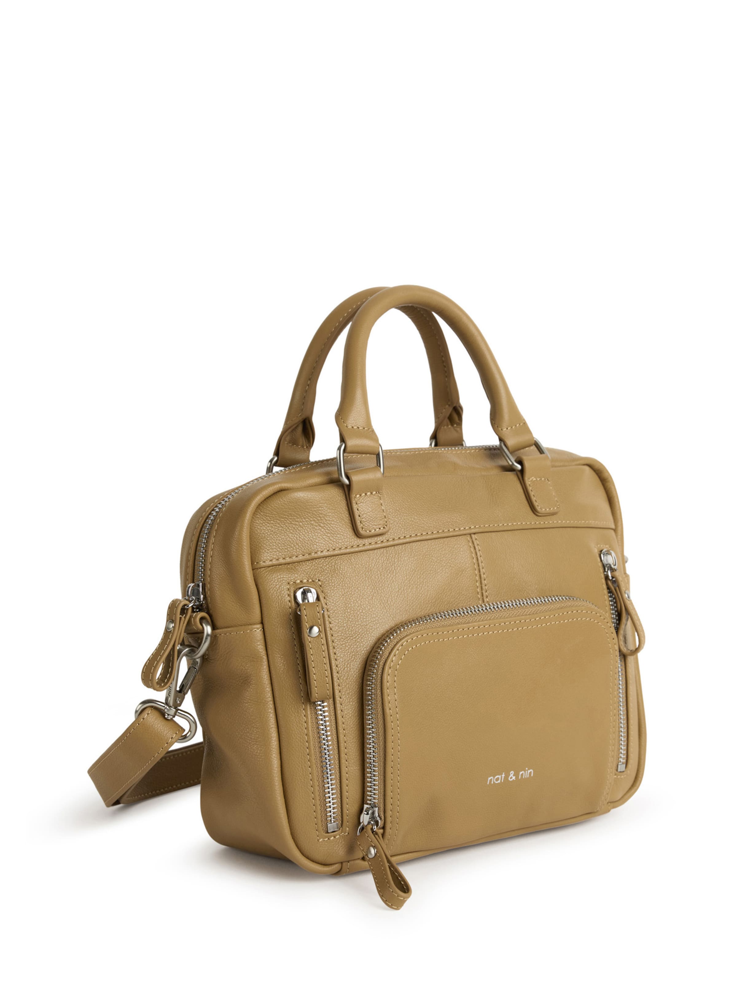 Nat&Nin Handtasche 'MINI MACY' in Beige