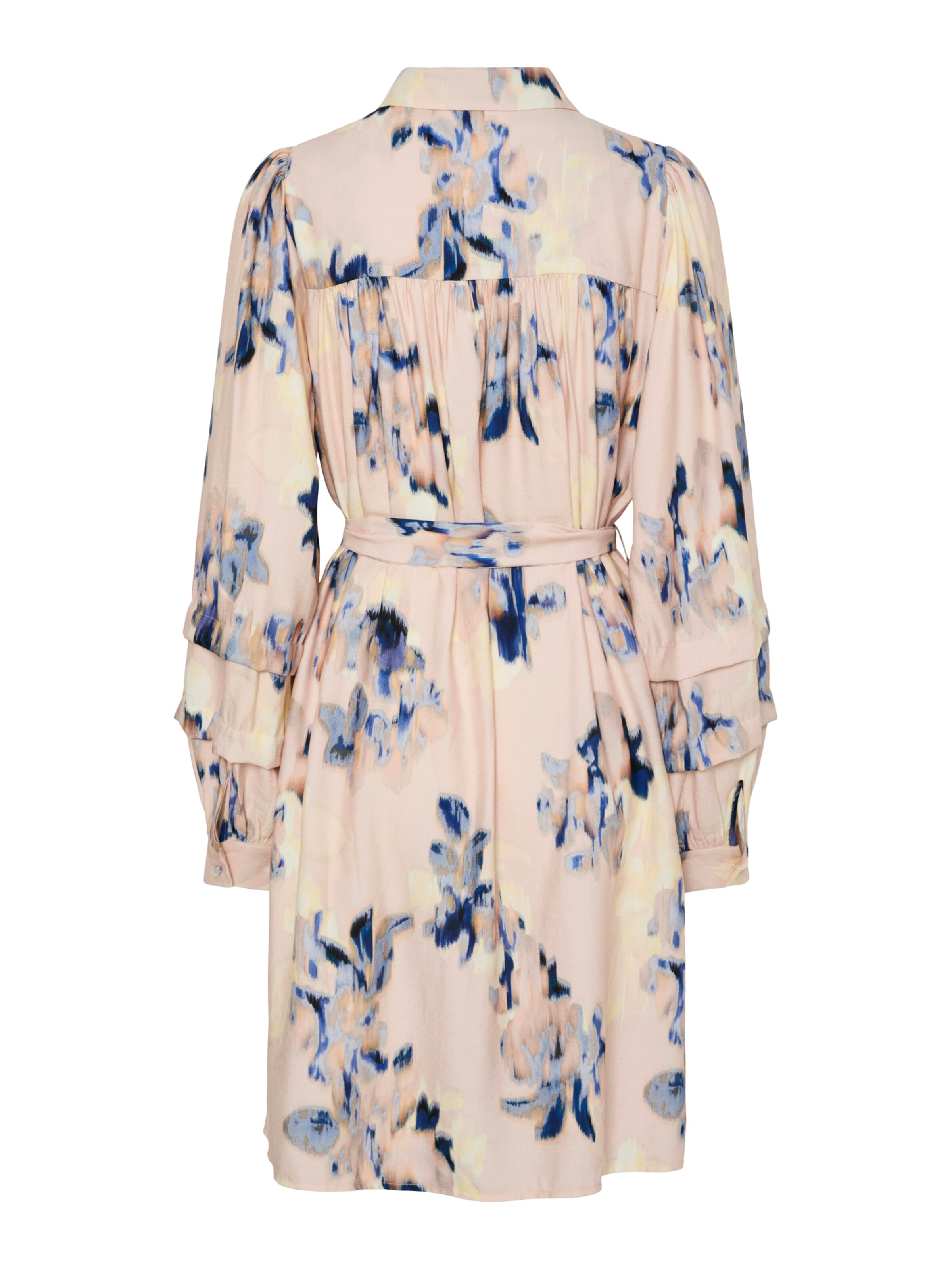 YAS Sukienka koszulowa 'YASSERAKI' w kolorze różowy