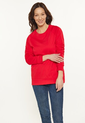 Sweat-shirt usha BLUE LABEL en rouge : devant