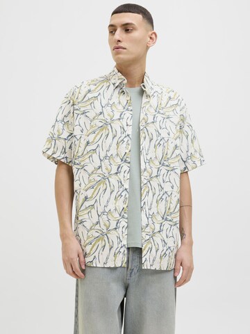 JACK & JONES Regular fit Overhemd in Wit: voorkant