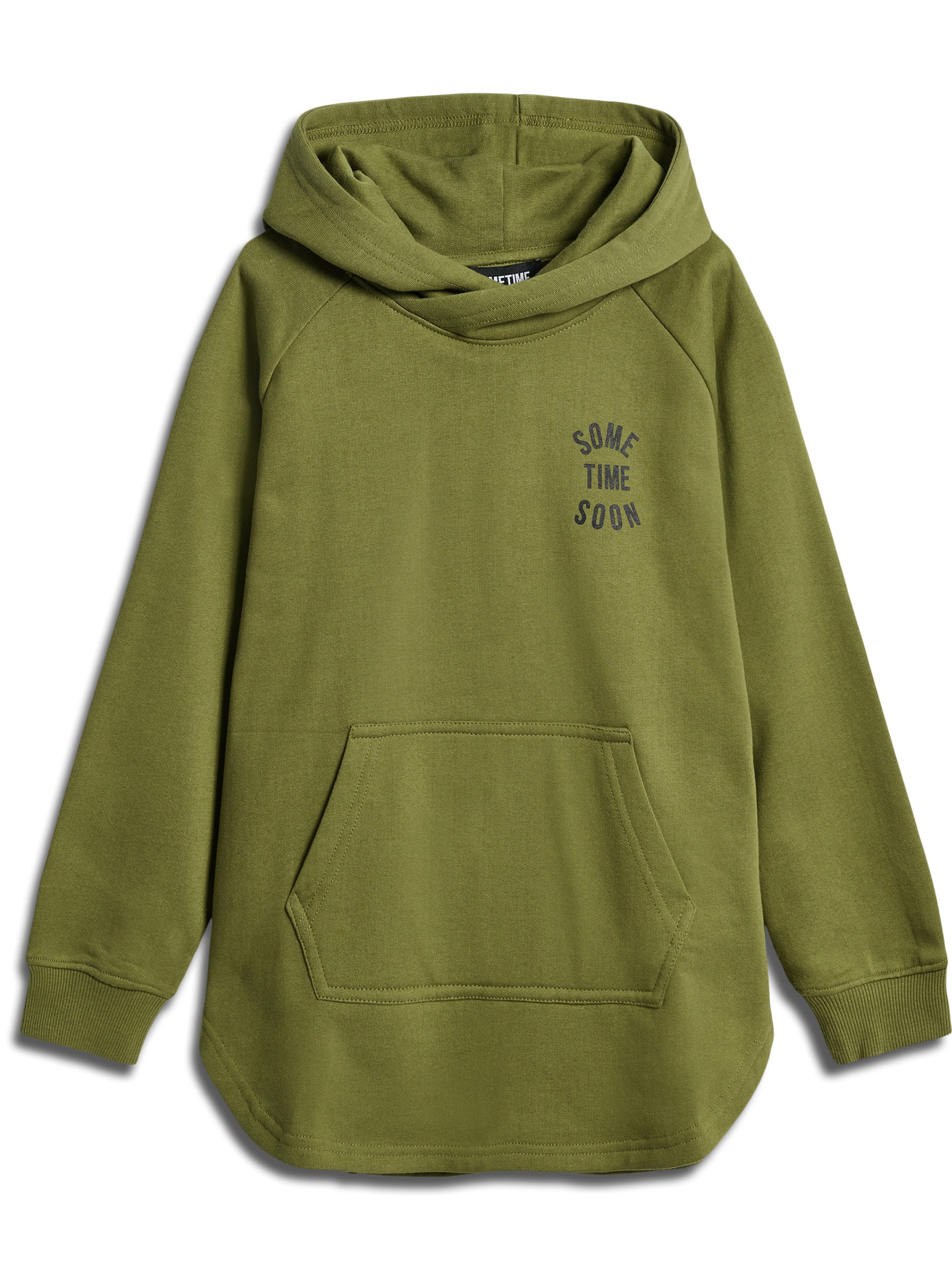 SOMETIME SOON Sweatshirt i grøn: forside