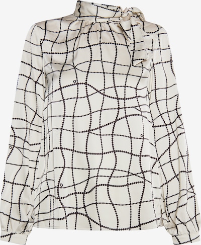 DreiMaster Klassik Blouse in Black / Wool white, Item view