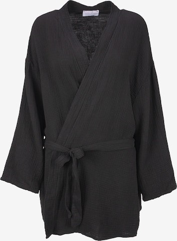 Kimono 'Kehlani' Seasons of April en noir : devant