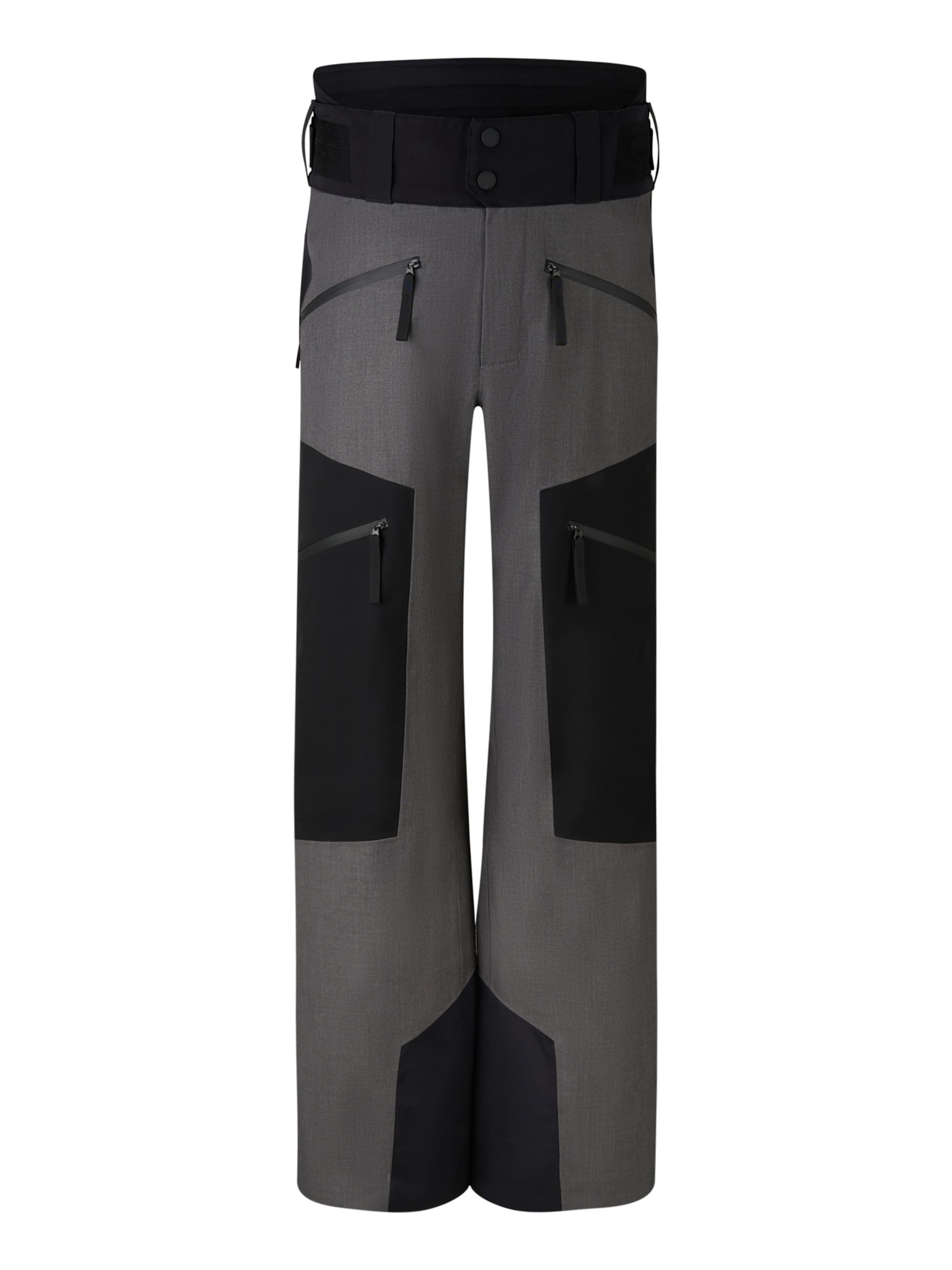 Bogner Fire + Ice Regular Skihose 'Felton' in Grau: Vorderseite