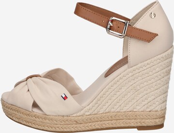 TOMMY HILFIGER Sandaal 'Elena' in Beige