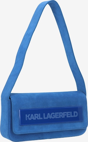 Karl Lagerfeld Schultertasche 'Essential ' in Blau