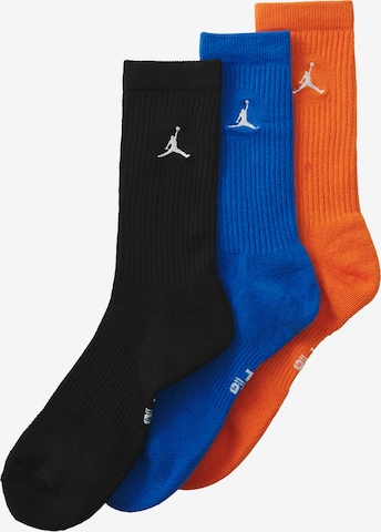 Chaussettes Jordan en bleu : devant
