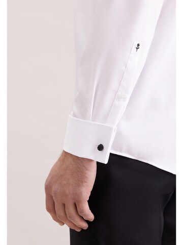 SEIDENSTICKER Regular Fit Hemd in Weiß