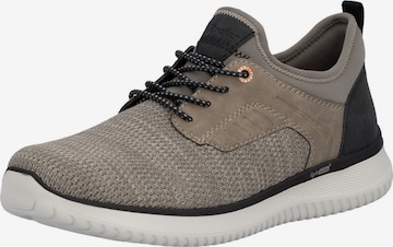 Rieker Trampki slip on w kolorze beżowy: przód