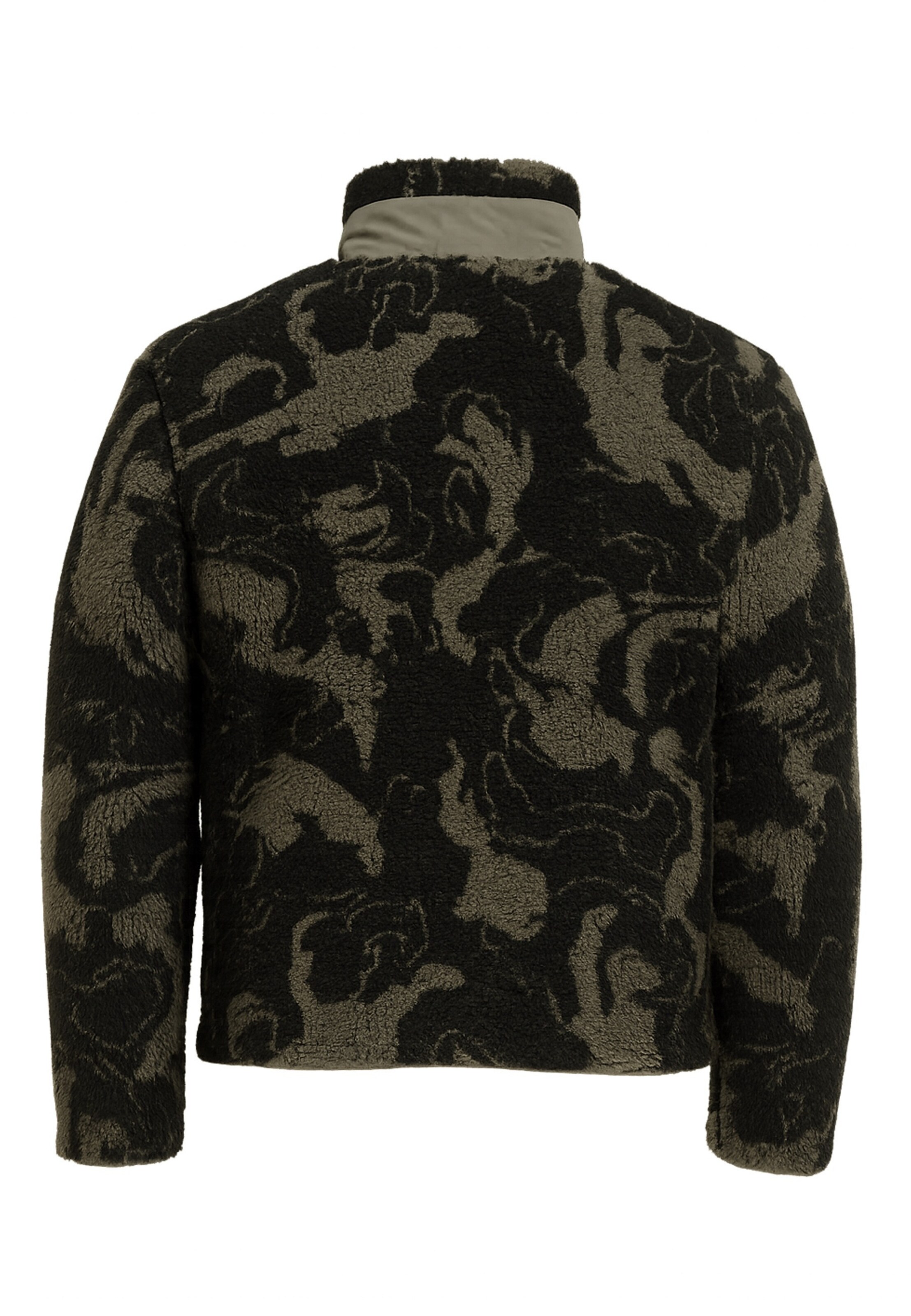 Urban Classics Fleece jas in Gemengde kleuren