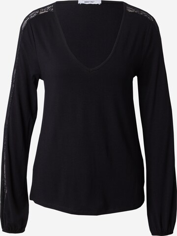 ABOUT YOU Shirt 'Joelina' in Schwarz: predná strana