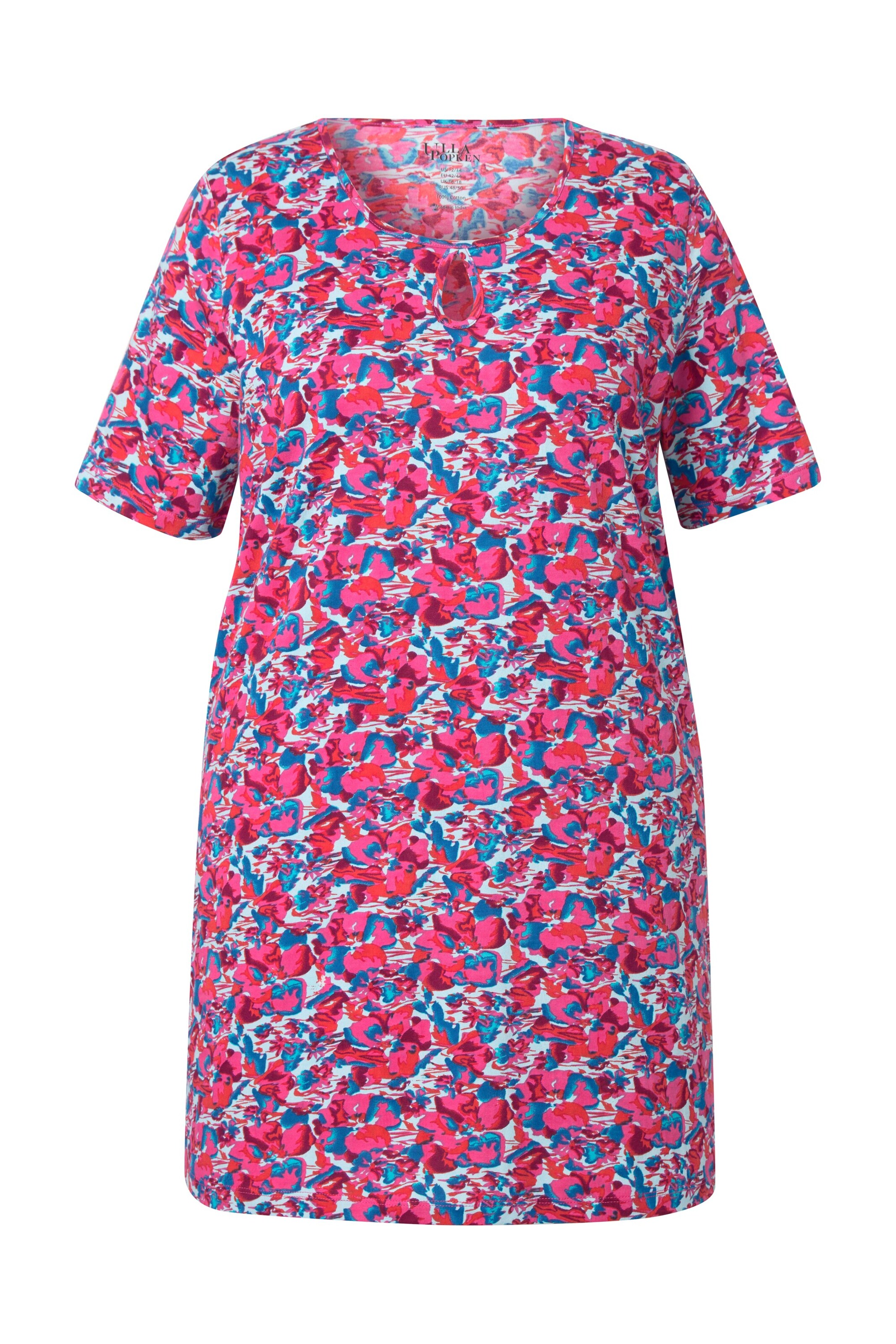 Ulla Popken Shirt in Gemengde kleuren: voorkant