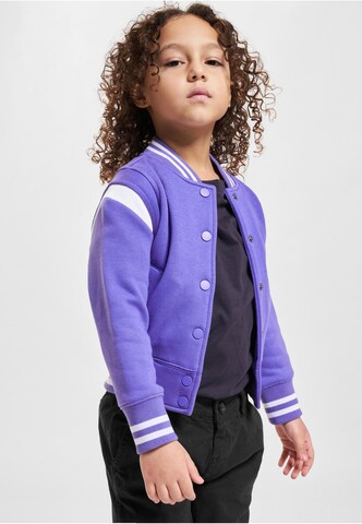 Urban Classics Sweatvest in Lila