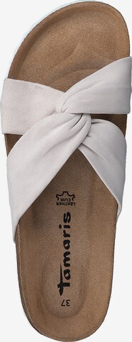 TAMARIS Pantoletter i beige