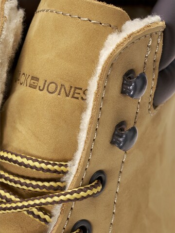 JACK & JONES Snørestøvler i beige