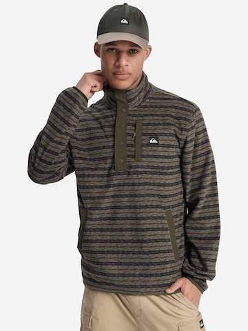 QUIKSILVER Sweatshirt in Grün: Vorderseite