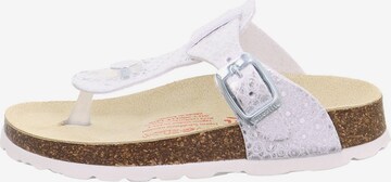 SUPERFIT Sandály – stříbrná