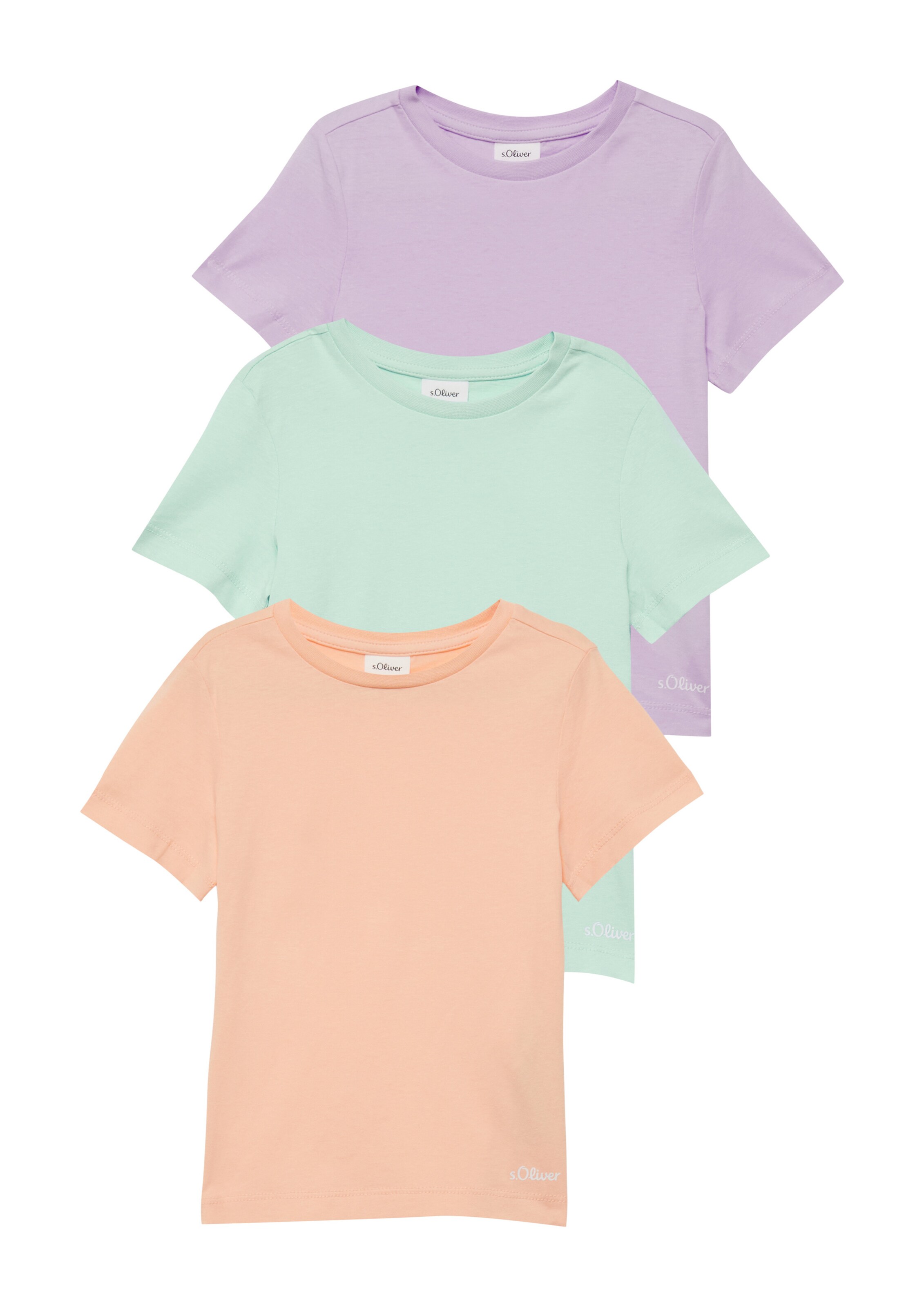 s.Oliver Junior T-Shirt in Grün: Vorderseite