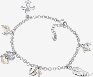 Nenalina Bettelarmband 'Engel, Flügel' in Silber