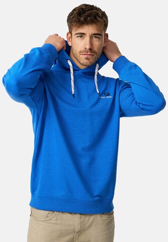 INDICODE JEANS Sweatshirt in Blue