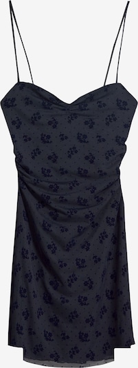 Bershka Šaty ve velikosti 34 - modrá / námořnická modř, Produkt