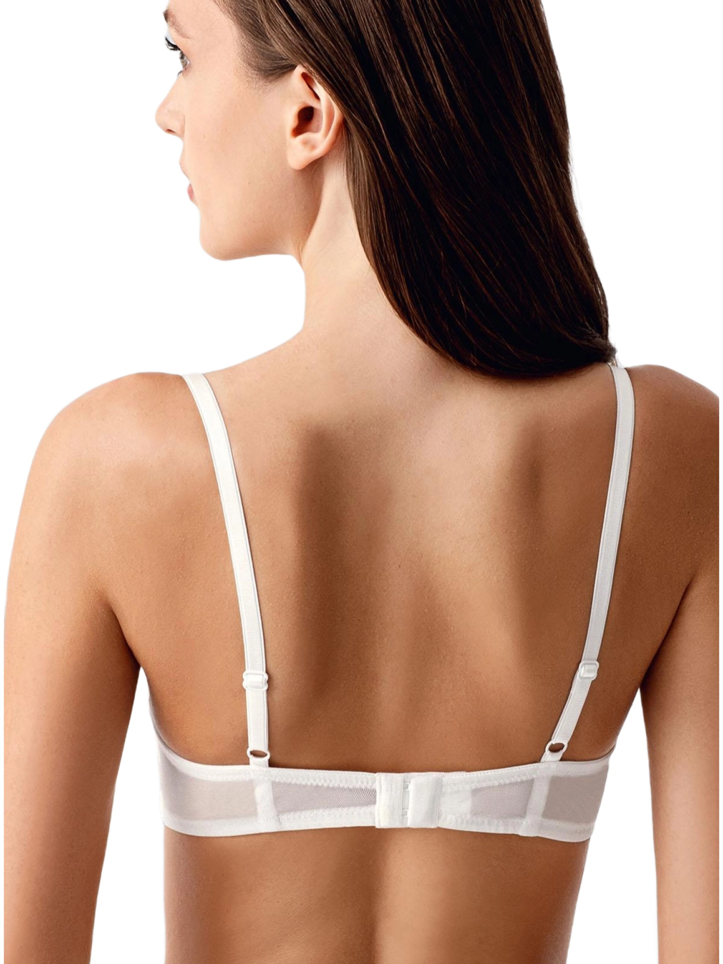 C&City T-shirt BH in Wit