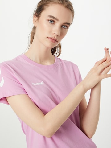 Hummel Funkcionalna majica | vijolična barva