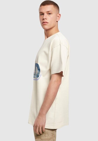 Merchcode Shirt 'For The Best Dad' in Beige