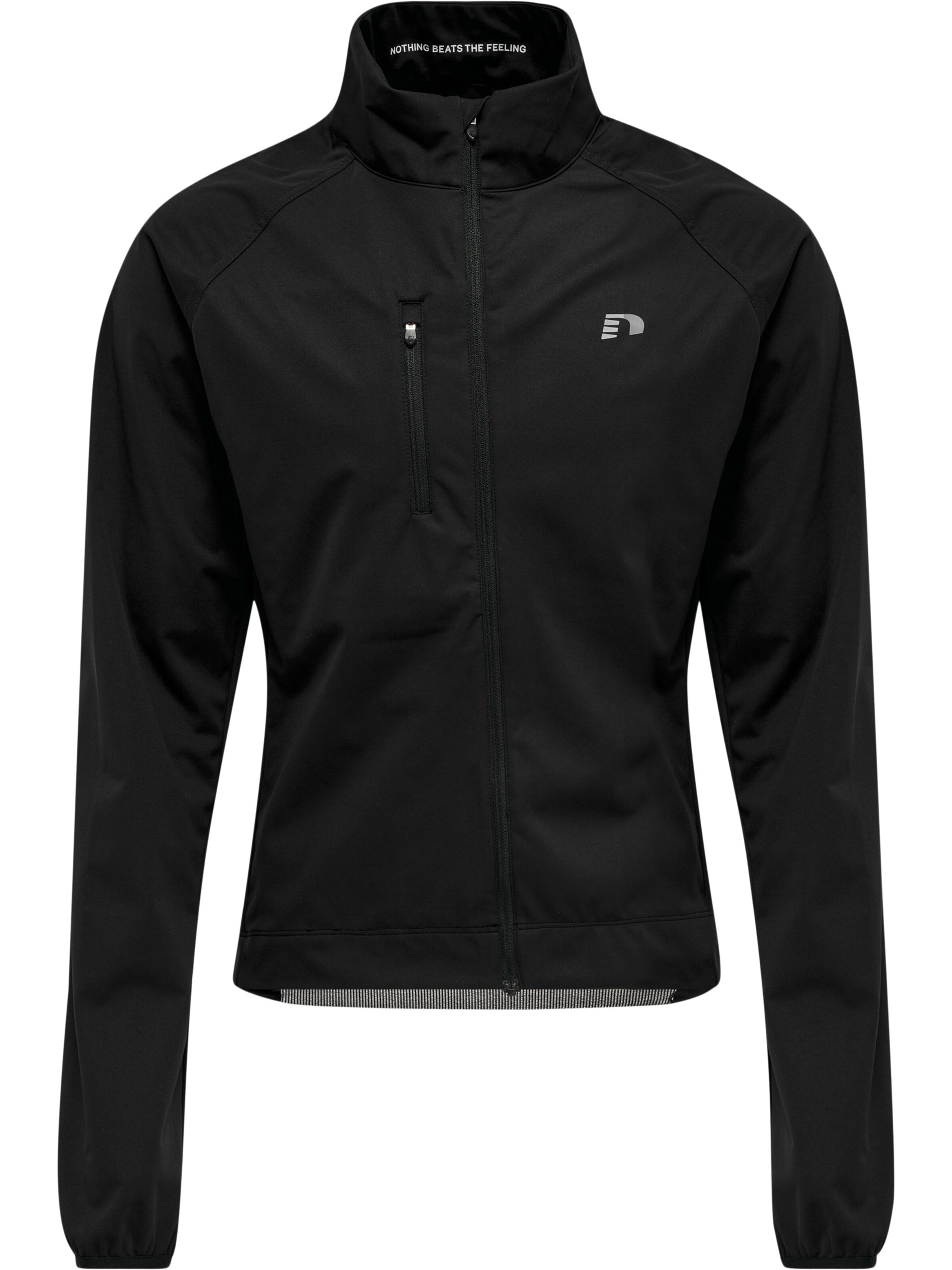 Newline Sportjacke in Schwarz: Vorderseite