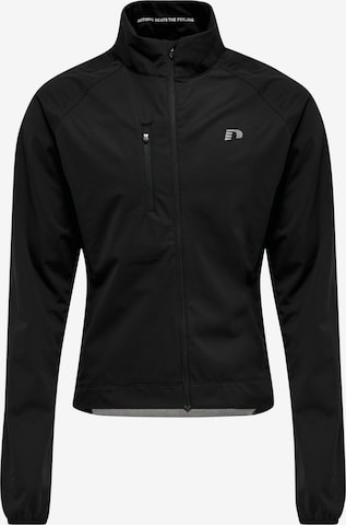 Veste de sport Newline en noir : devant