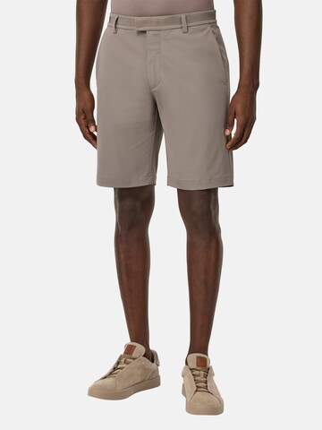Boggi Milano Slim fit Chino trousers 'B Tech' in Grey: front